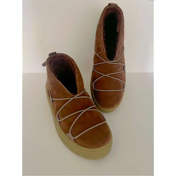 FREE PEOPLE Snowdrop Micro Mukluk Suede Booties - Picture 8 of 14